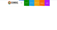 Desktop Screenshot of chmsc.edu.ph